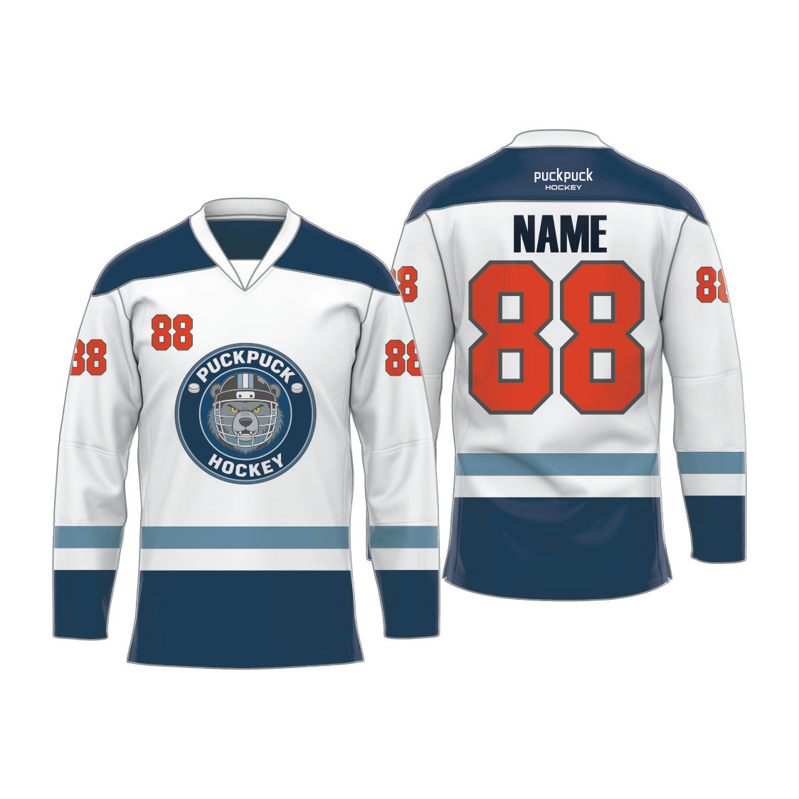 puckpuck hockey jersey sublimation custom
